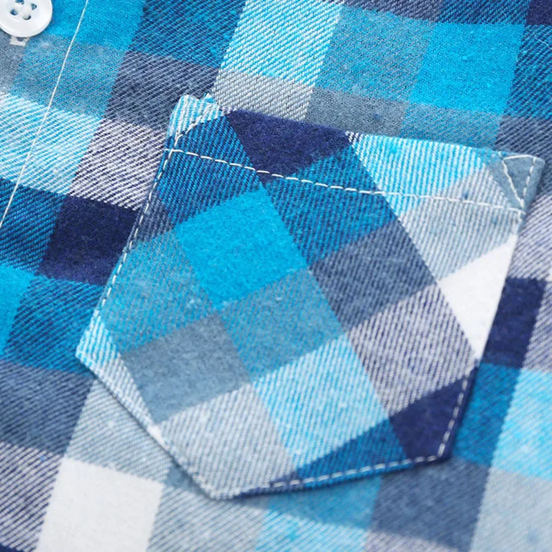 Baby Boy Plaid Pattern Button Up Shirt & Jeans Long Sleeve 2 pcs Set - Image 4