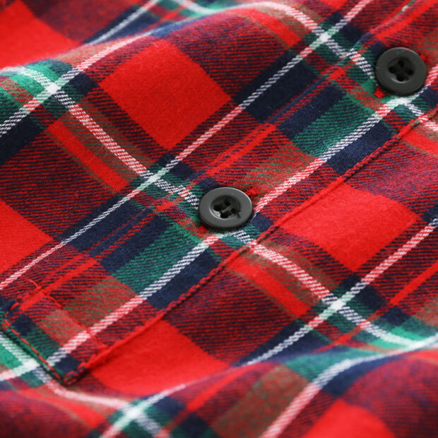 Baby Plaid Pattern Polo Outfit