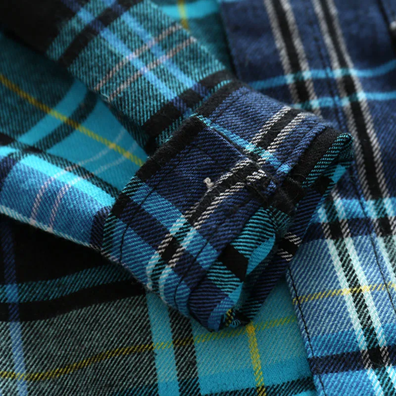 Baby Boy Plaid Polo Onesie Long Sleeve, Elastic Denim Jeans 2 pcs Outfit - Image 6