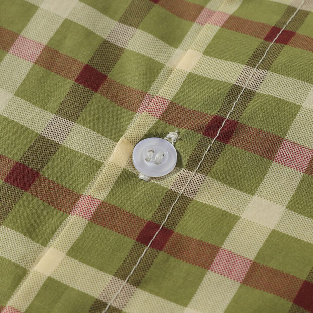 Baby Boy Plaid Button Up Shirt, Sweater Vest, Pants Long Sleeve 3 pcs Set - Image 4