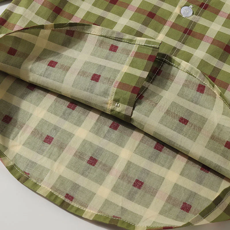 Baby Boy Plaid Button Up Shirt, Sweater Vest, Pants Long Sleeve 3 pcs Set - Image 5