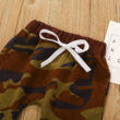 Baby Woodland Camouflage Print Pants & Hoodie Outfit