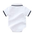 Baby Plain Color Polo Onesie