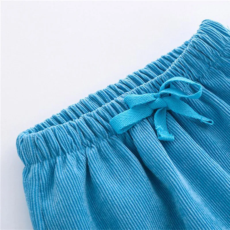 Baby Boy's Polka Dot Collar Shirt Bodysuit Long Sleeve Animal Puppy Pattern and Corduroy Ribbon Pants - Image 10