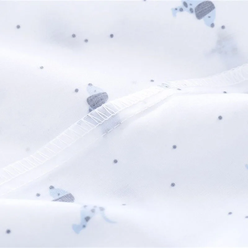 Baby Boy's Polka Dot Collar Shirt Bodysuit Long Sleeve Animal Puppy Pattern and Corduroy Ribbon Pants - Image 7