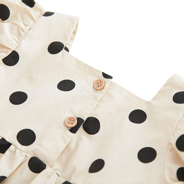 Baby Polka Dot Romper & Headband