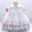 Baby Baptism Floral Lace Dress