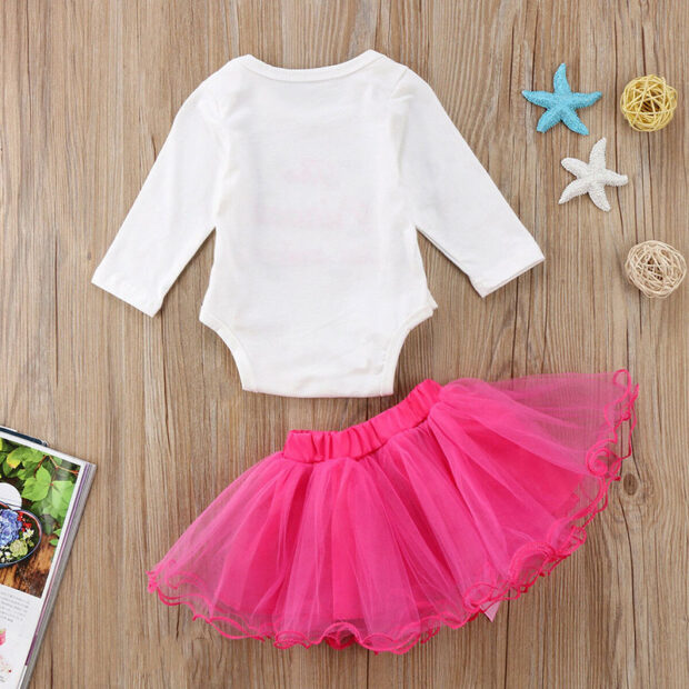 The Princess has Arrived Onesie & Ribbon Tutu Skirt - Image 2