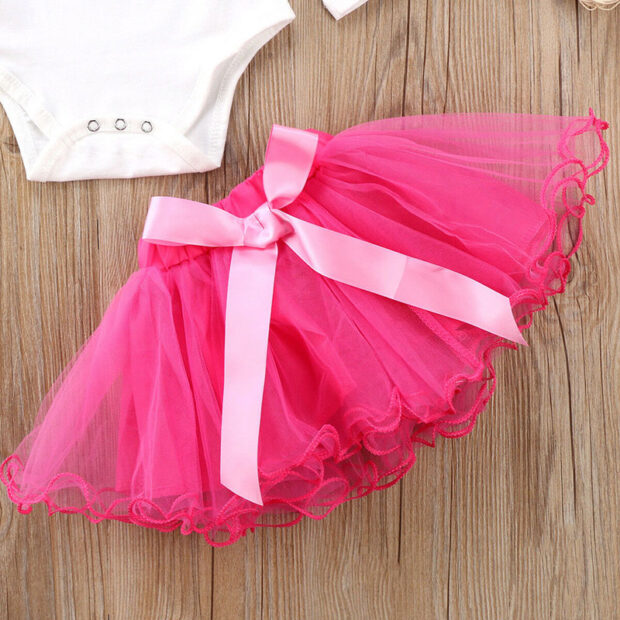 The Princess has Arrived Onesie & Ribbon Tutu Skirt - Image 5