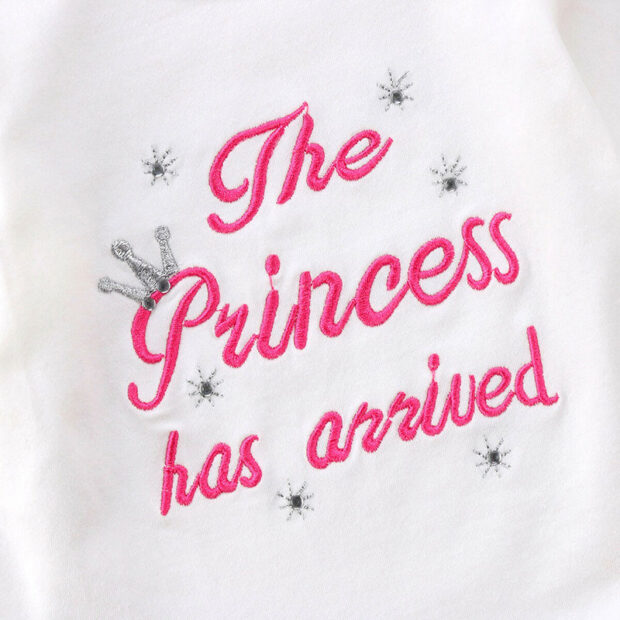The Princess has Arrived Onesie & Ribbon Tutu Skirt - Image 4