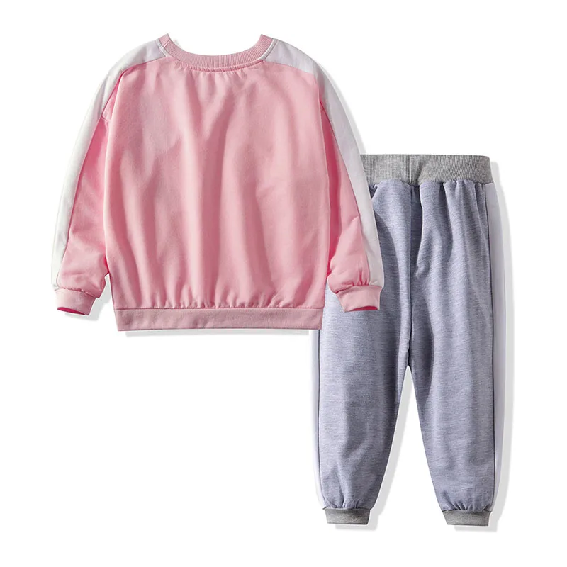 Baby Girl Princess Hearts Sweatshirt & Joggers 2 pcs Tracksuit Long Sleeve - Image 2