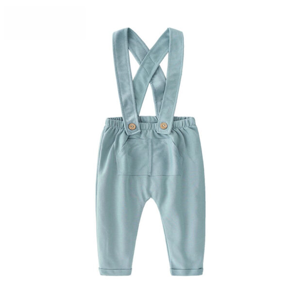 Baby Quote Suspenders Pants & Onesie