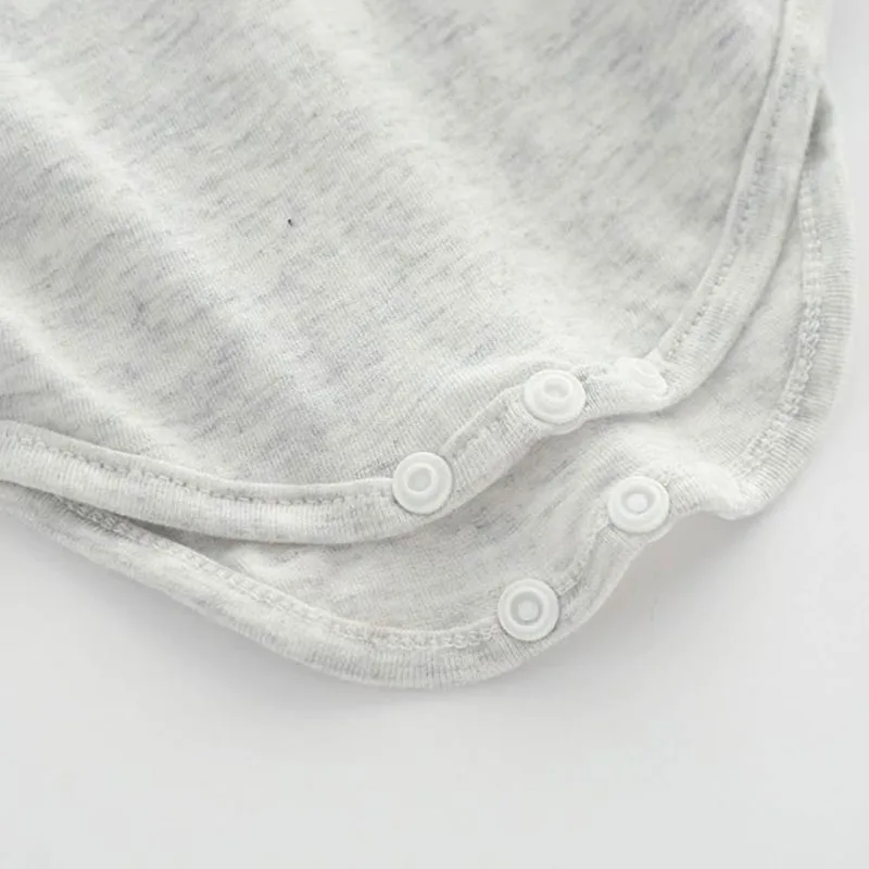 Baby Happy Quote Onesie Bodysuit, Elastic Suspenders Pants for Boys & Girls - Image 7