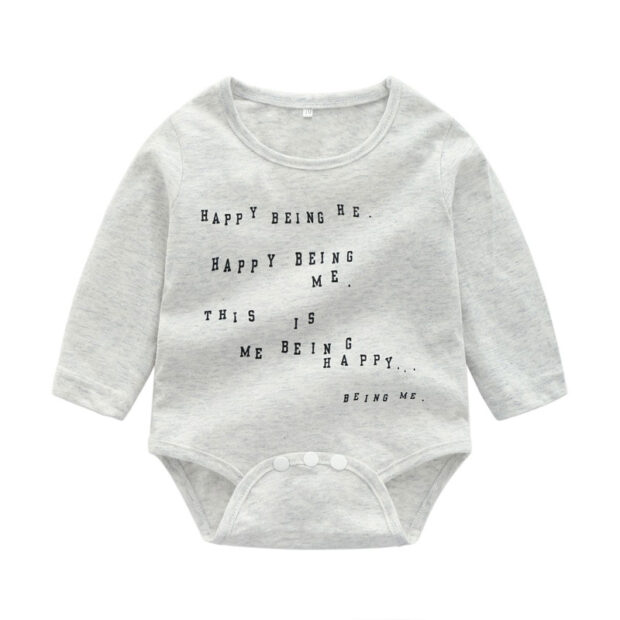 Baby Quote Suspenders Pants & Onesie