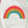 Baby Rainbow Pattern Winter Onesie Long Sleeve