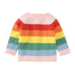 Baby Rainbow Stripe Knitted Cardigan Outerwear