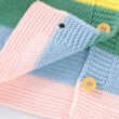 Baby Rainbow Stripe Knitted Cardigan Outerwear