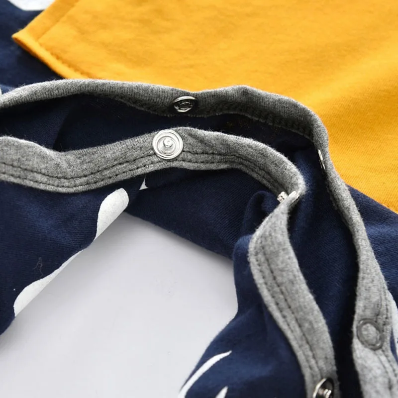 Seasonal Reindeer Print Long Sleeves Jumpsuit with Pockets - Image 5