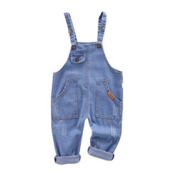 Baby Ripped Denim Overalls