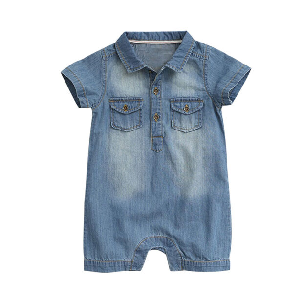 Baby Vintage Denim Romper