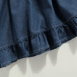 Baby Sleeveless Denim Ruffle Dress