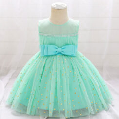 Baby Hearts Sequin Flare Dress Sleeveless