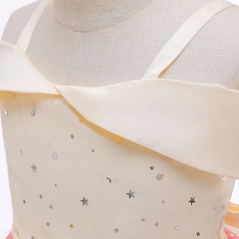 Baby Star Moon Sequin Wedding Dress