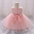 Baby Wedding Flower Pedal Mesh Dress