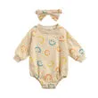 Baby Smiley Face Onesie Long Sleeve