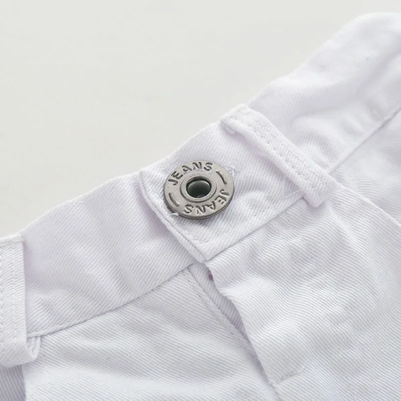 Baby Girl Pink Blouse Top, Ripped Jeans Shorts Short Sleeve - Image 7