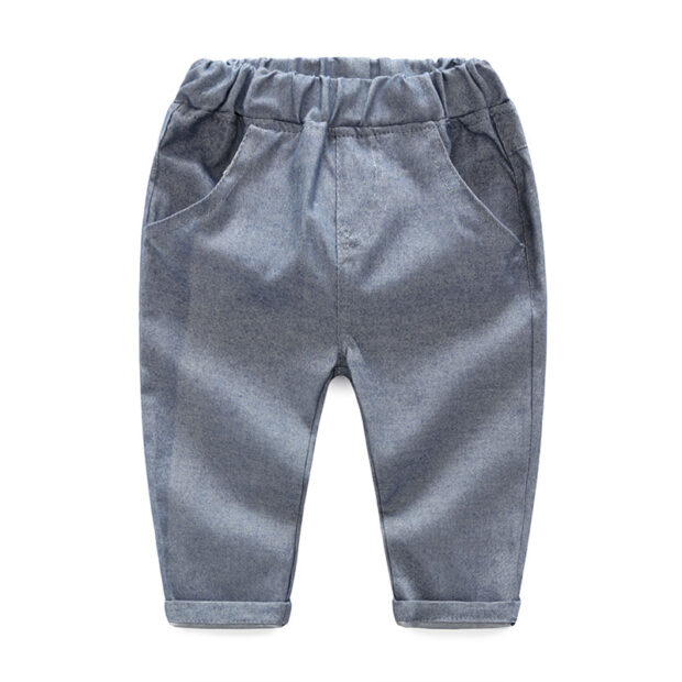Baby Star Pattern Button Shirt & Pants