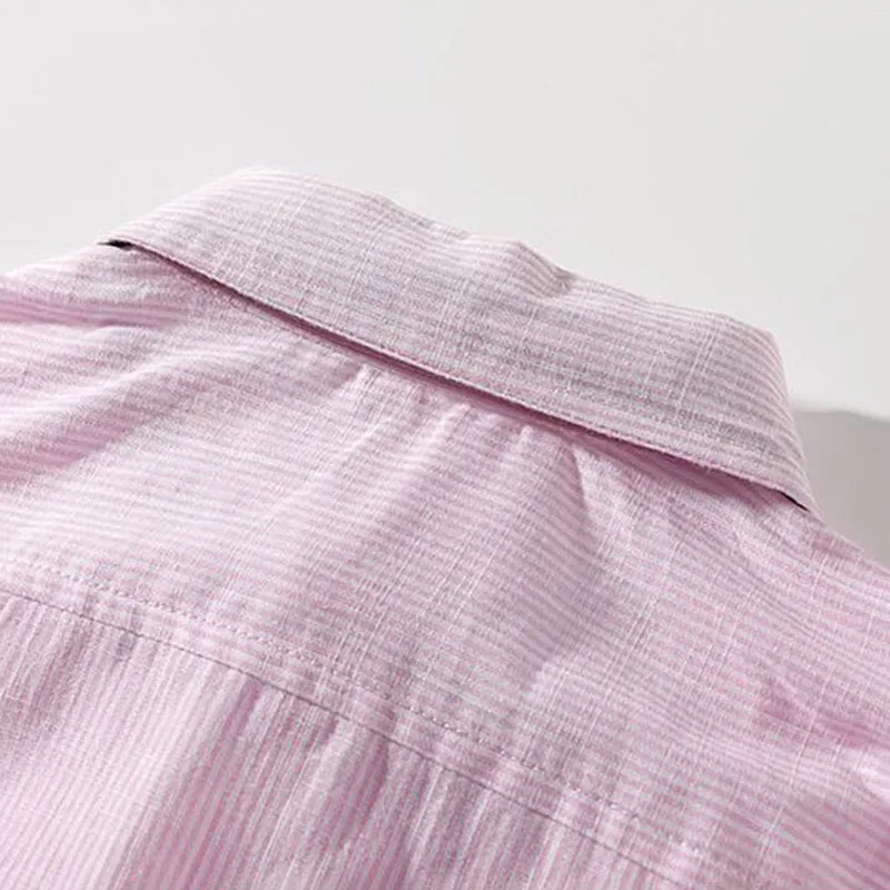 Baby Boy Bow Tie Stripe Button Shirt, Suspenders Belt Shorts 2 pcs - Image 4