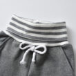 Baby Stripe Pattern Hoodie & Matching Pants Outfit