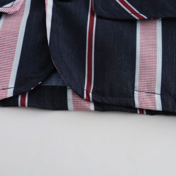 Baby Boy Stripe Pattern Shirt Jacket Short Sleeve, Shorts 2 pcs Outfit - Image 5