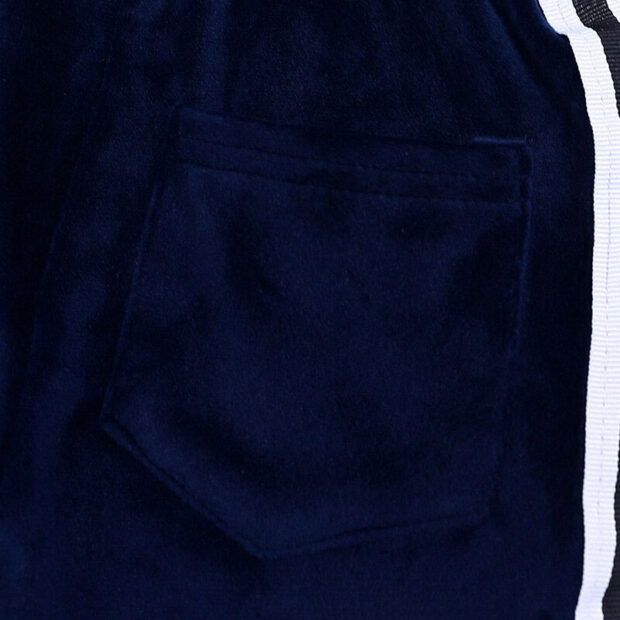Solid Color Stripe Tracksuit Hoodie Jacket & Track Pants Long Sleeve - Image 6