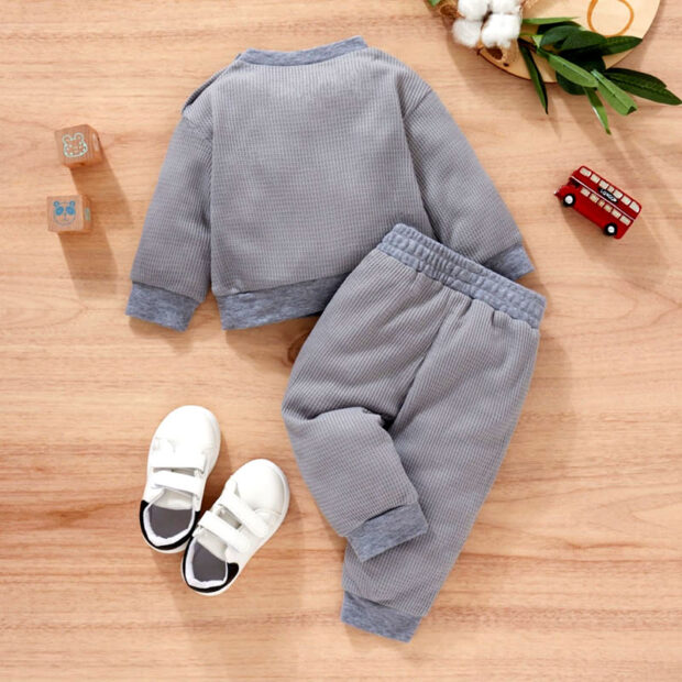 Baby Sunrise Embroidery Tracksuit Top & Pants