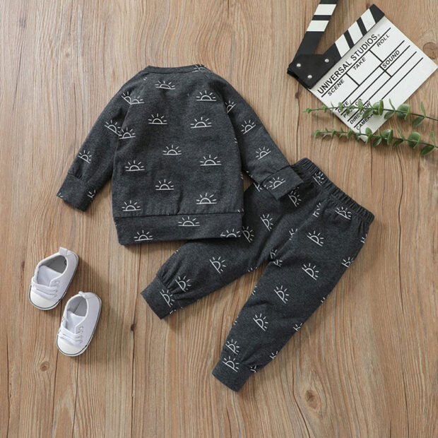 Sunrise Print Sweatshirt & Pants Long Sleeve - Image 2