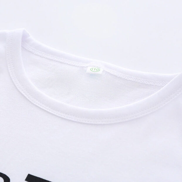 Baby Super Mum Letter Print T-Shirt & Jeans Long Sleeve 2 pcs Set - Image 4