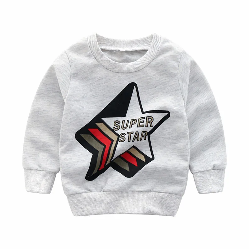 Baby All-Over Super Star Print Sweatshirt & Jogger Pants Long Sleeve 2 pcs Outfit - Image 2
