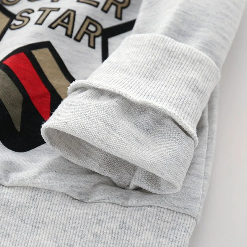Baby All-Over Super Star Print Sweatshirt & Jogger Pants Long Sleeve 2 pcs Outfit - Image 5