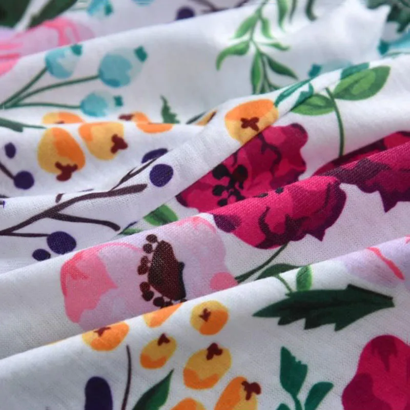 Baby Girl Text Print Onesie, Flower Pants, Ribbon Headband 3 pcs - Image 7