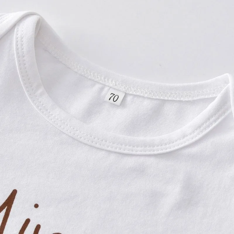 Baby Boy's & Girl's Thanks Giving Turkey Onesie Bodysuit Long Sleeve Cartoon Print, Pullover Pants, and Hat Outfit - Image 2