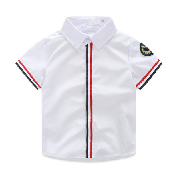Toddler Emblem Embroidery Shirt & Shorts