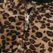 Baby Leopard Pattern Hooded Romper Outerwear with Ears