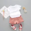 Baby Watermelon Print T-Shirt & Shorts Outfit