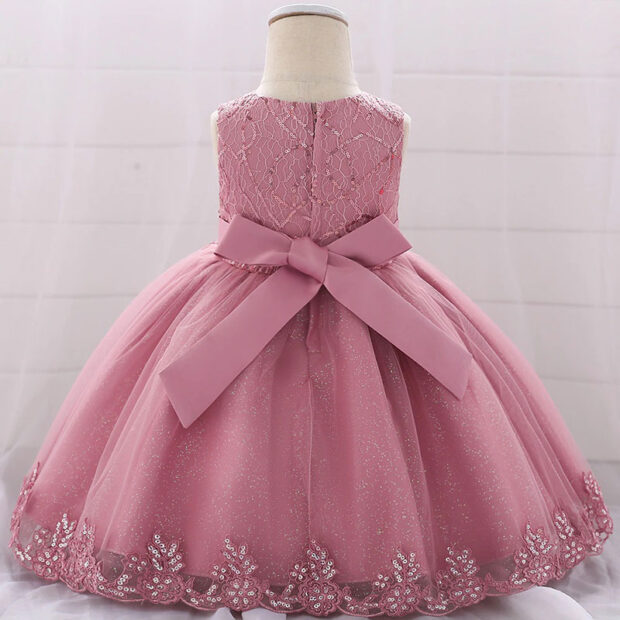 Wedding Sequin Decorated Glittered Dress Sleeveless - Image 2