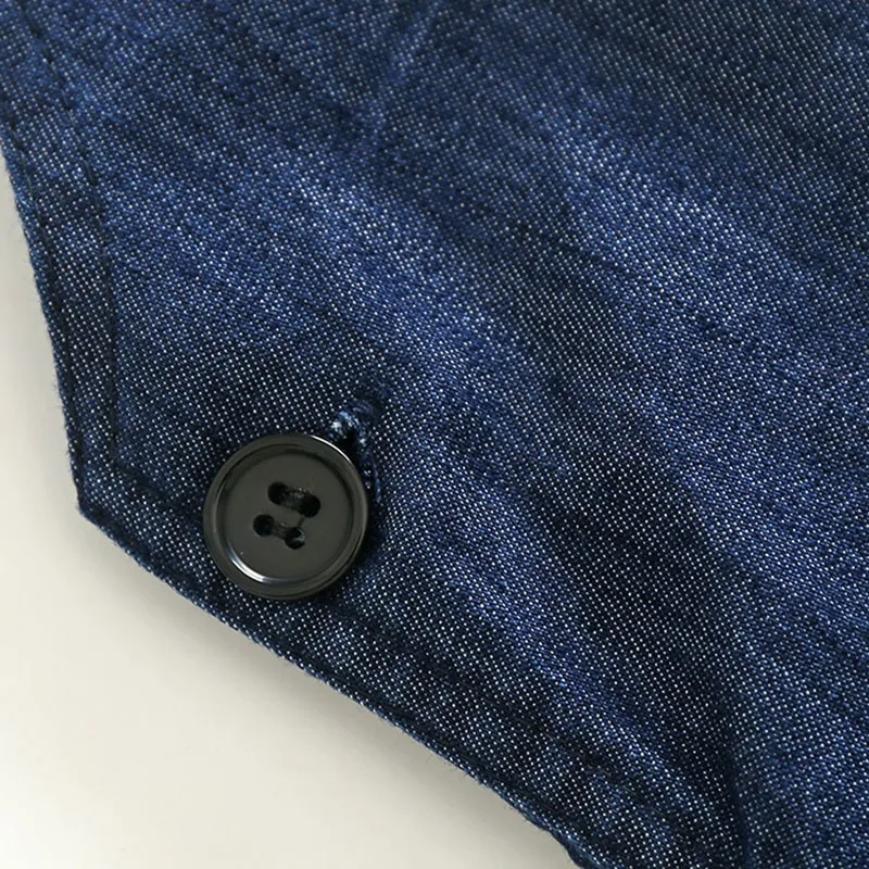 Short Sleeves Whale T-Shirt Denim Jeans Suspenders Shorts - Image 6