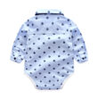 Sailboat Print Polo Onesie Baby Suit