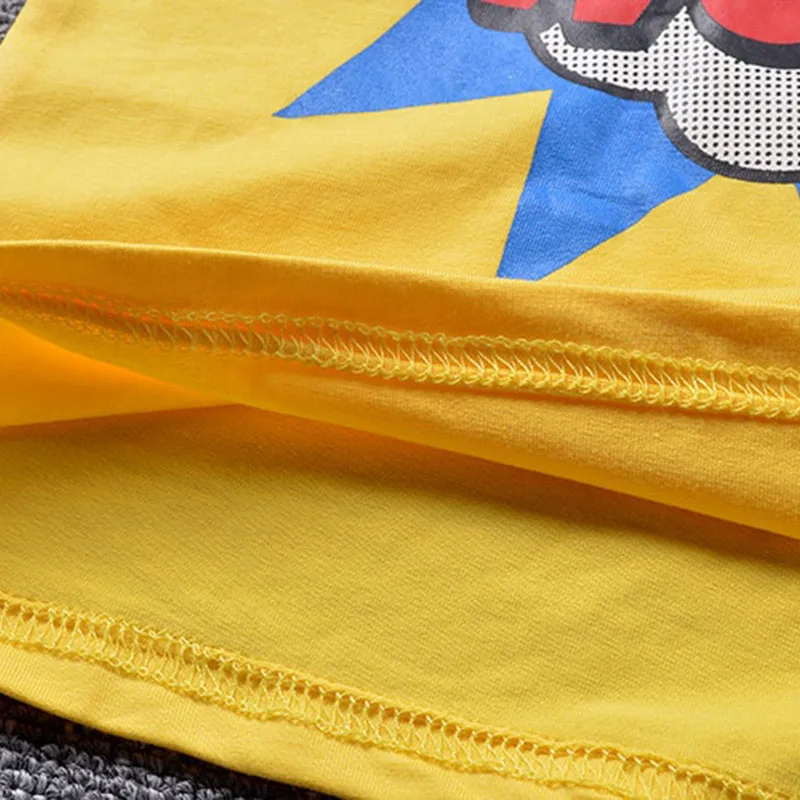 Comic Print Long Sleeves Sweater Pullover Harem Trousers Jumpsuit - Image 5