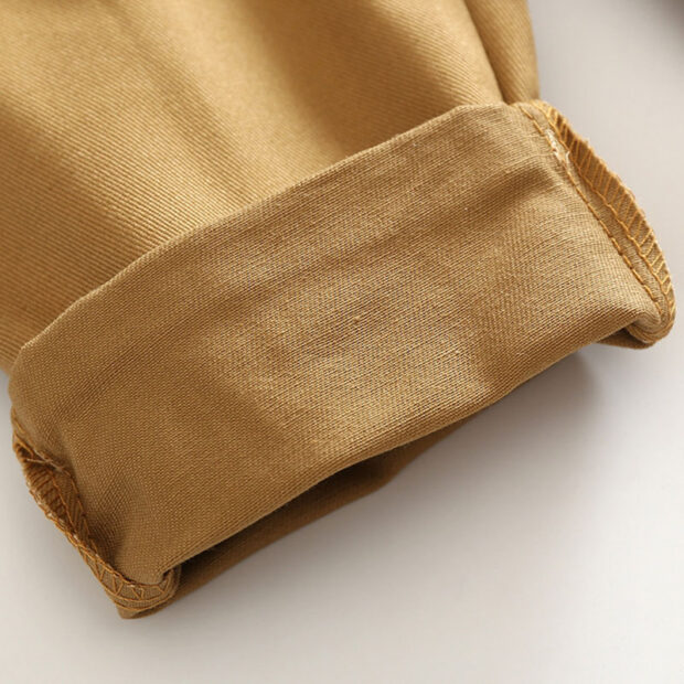 Trendy Bow Tie Button Bodysuit Shirt Vest Trousers - Image 13